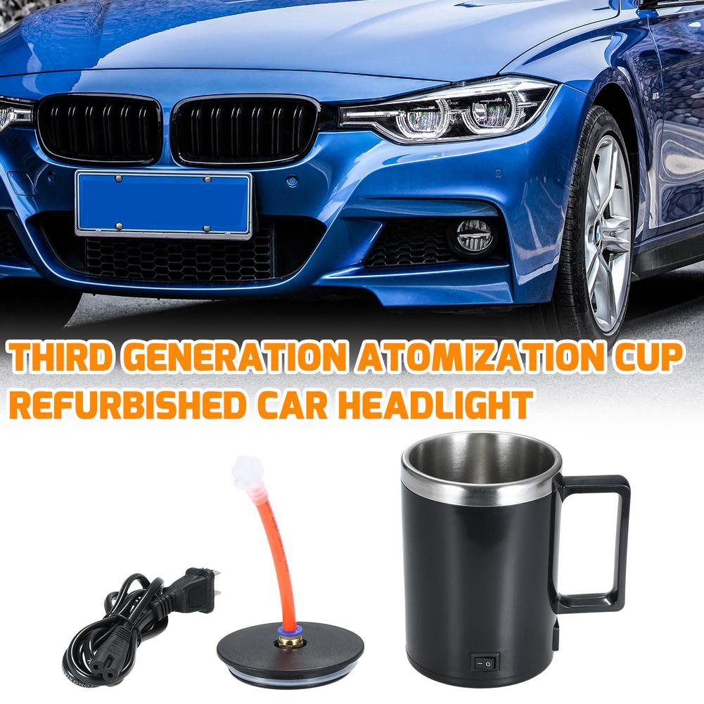Third Generation Atomization Cup Car Headlight Refurbished Coating Evaporation Cup Spray Cup Spray Can With Leak-proof Nozzle