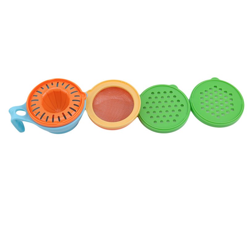 Nuttig Goede Baby Fruit Groente Voedsel Molen Babyvoeding Slijpen Set Slijpen Kom Conditioner Babyvoeding