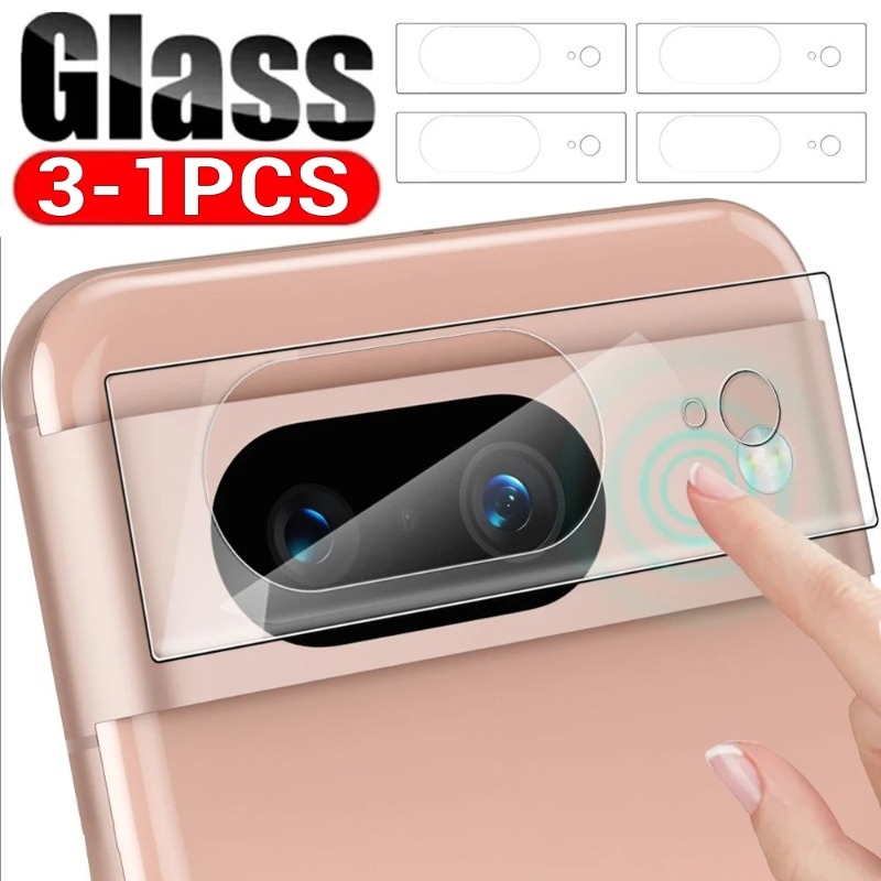 3/1Pcs 9H Camera Protectors Tempered Glass Lens Films for Googel Pixel 9 Pro XL 8 7 Pro 6A HD Clear Lens Protective Cover