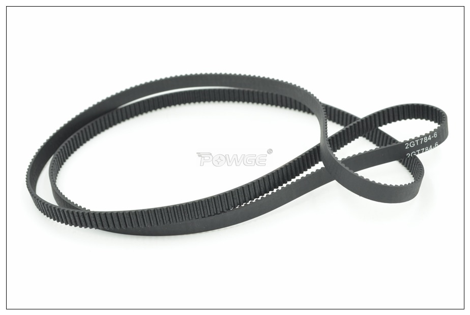 Powge 700/710/738/750/752/760/782/784 2gt pasek rozrządu w= 6/9mm gt2 zamknięty obwód paska synchronicznego 760-2gt 710-2gt 752-2gt