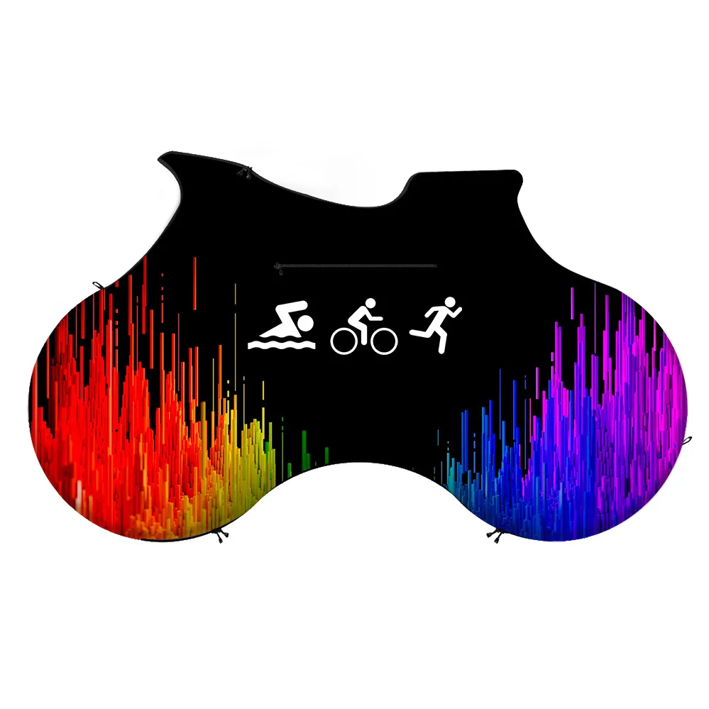 Fahrradschutzhülle, radschutzhülle für mountainbikes, stretch-staubschutzhülle für rennräder, komplettschutz für citybikes: Lila