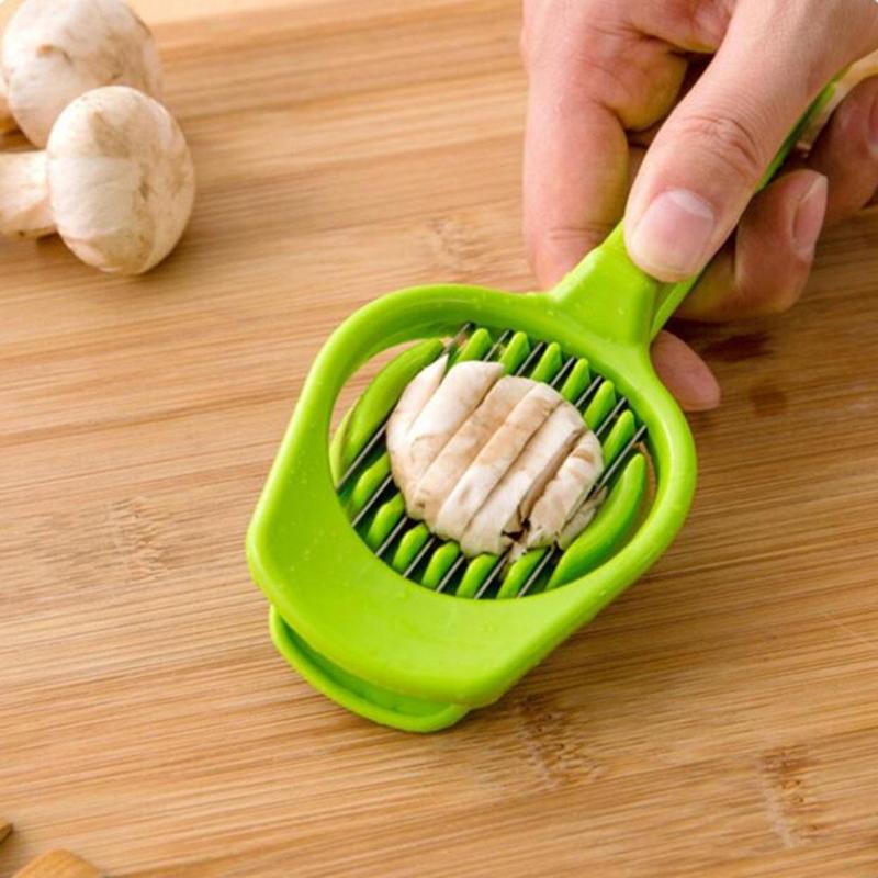 Handheld Ei Slicer Paddestoel Divider Tomaat Cutter Keuken Accessoires Huishoudelijke Gadget Ondersteuning