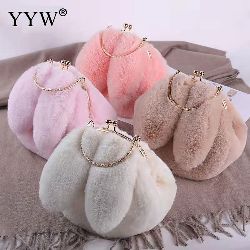Borse a mano sveglie delle donne di forma del coniglio della peluche nuovo arrivo autunno inverno 2021 borsa a tracolla calda del fumetto borsa a tracolla di acquisto