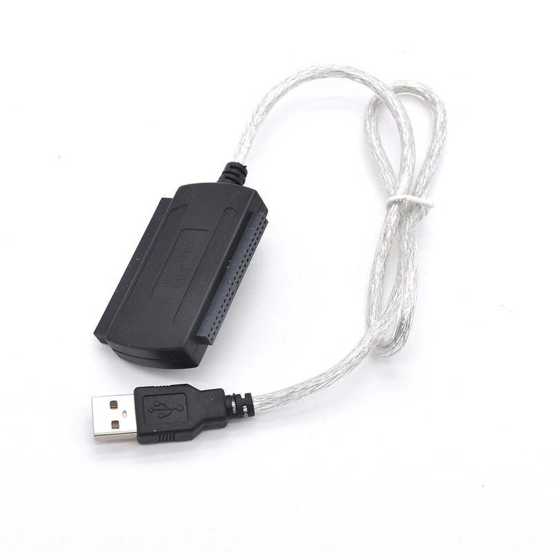 Cable Adaptador De Convertidor IDE, USB 2,0 A 2,5 "3,5" SATA PATA Para Unidad De Disco Duro HDD