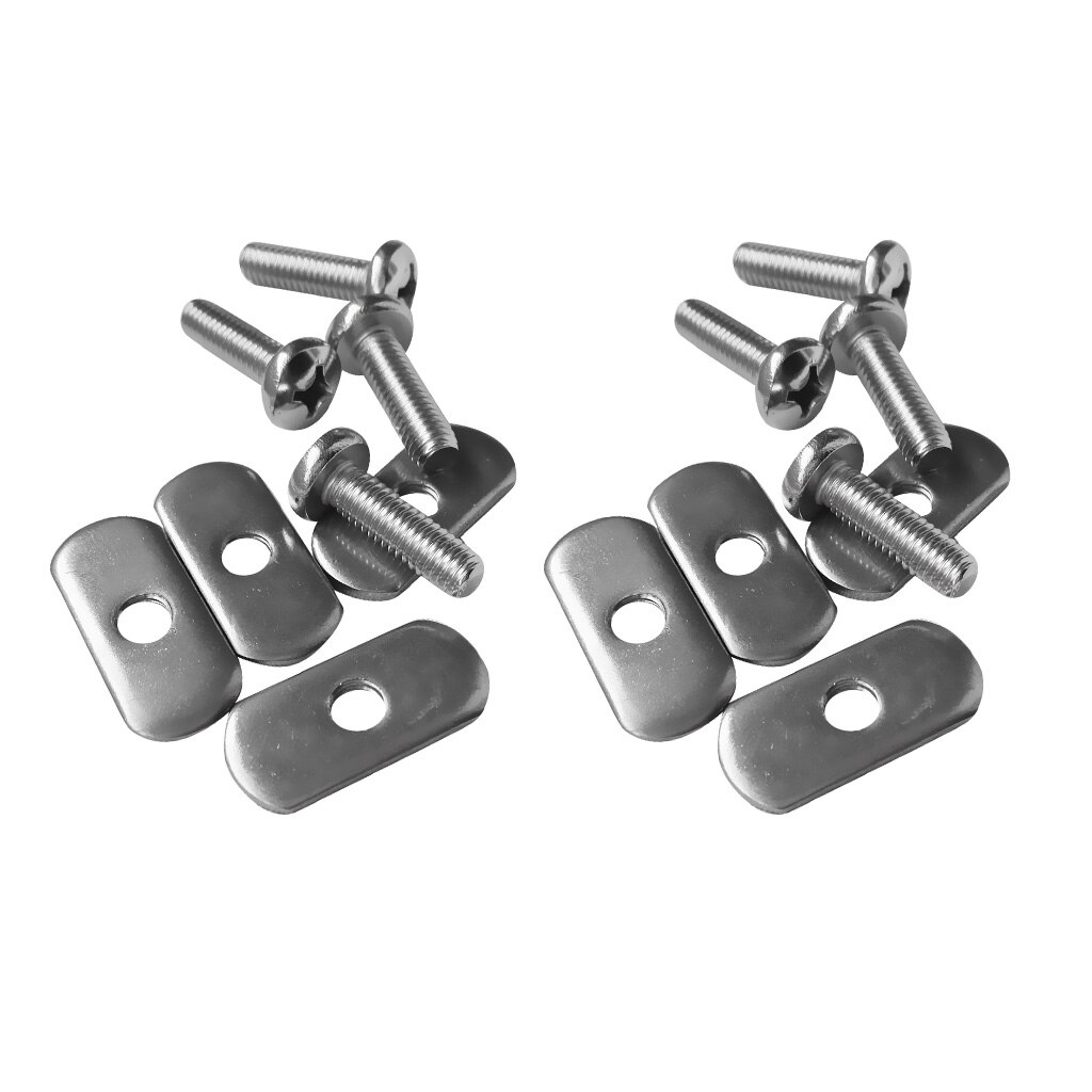 Kit de repuesto de tornillos y tuercas para Kayak, para canoas, barcos y rieles, 8 unidades