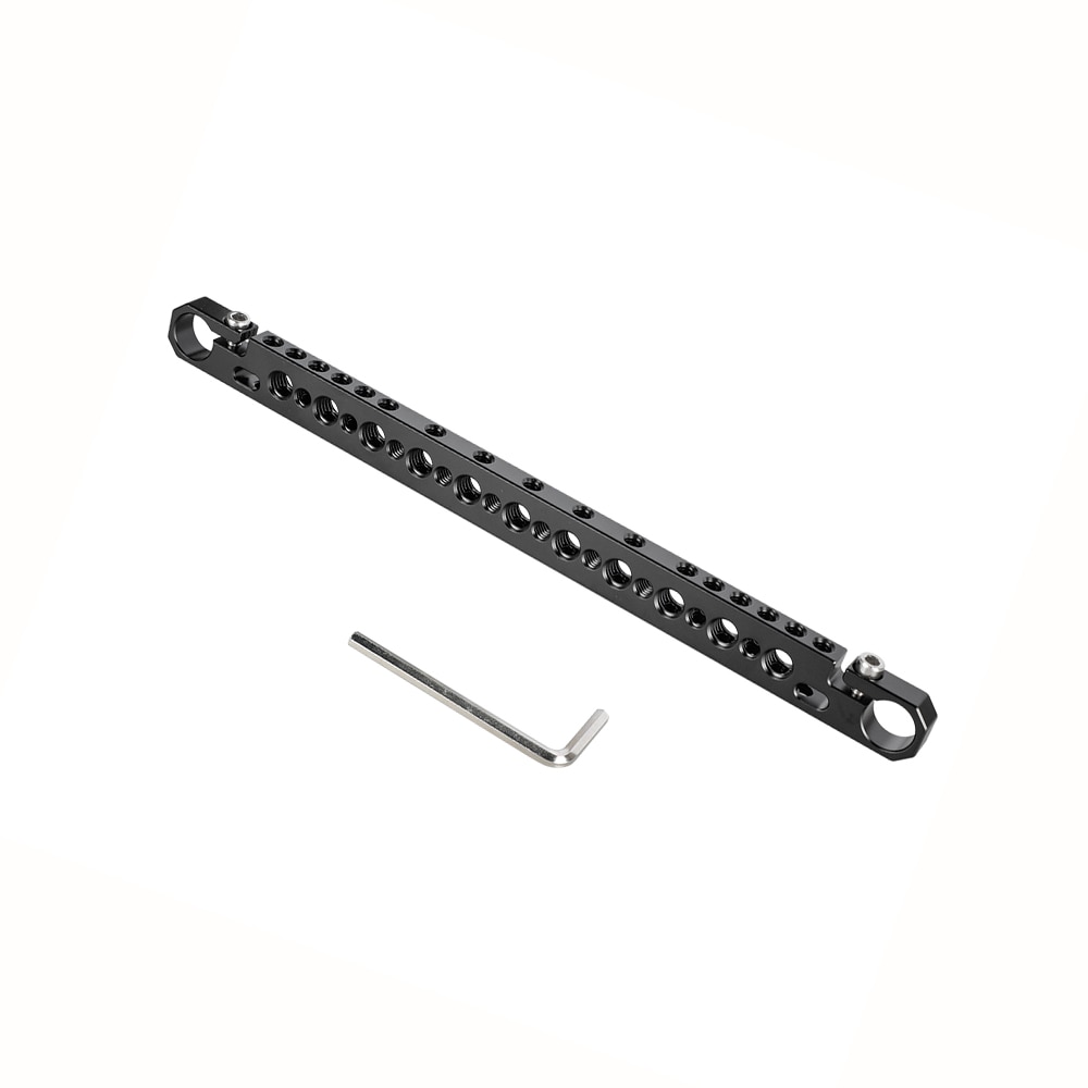 Kayulin 270mm lange Käse Bar Mit 15mm Stange Adapter Für Kamera &amp; Monitor Käfig Rig Aluminium