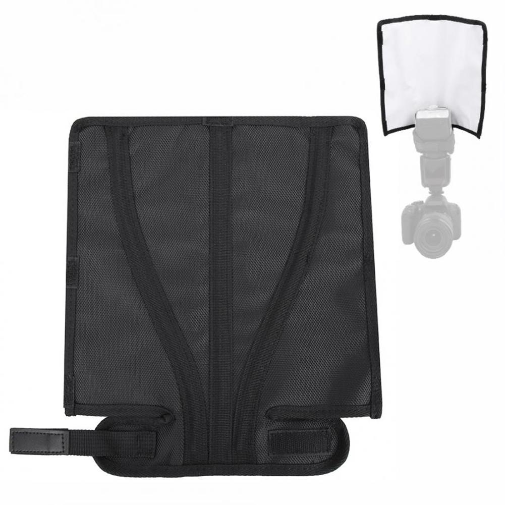 Opvouwbare flitsreflector softbox diffuser speedlite fotografie reflector
