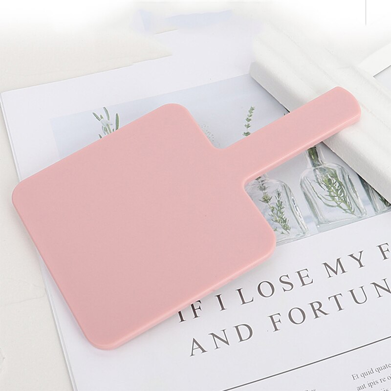 Handheld Makeup Mirror Square Makeup Vanity Mirror with Handle Hand Mirror SPA Salon Compact Mirrors Cosmetic Mirror for Women