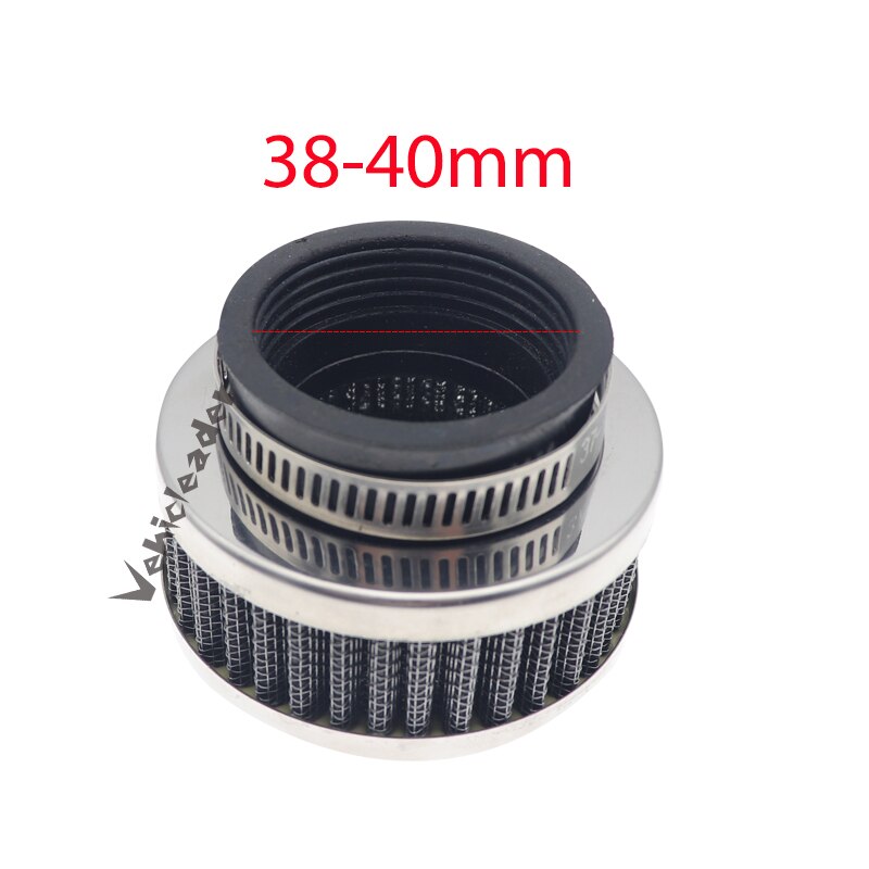 28Mm-60Mm Universal Air Filter Cleaner Motorfiets Atv Pit Dirt Bike Air Cleaner Intake Filter Voor Honda kawasaki Yamaha Moto: 38-40mm