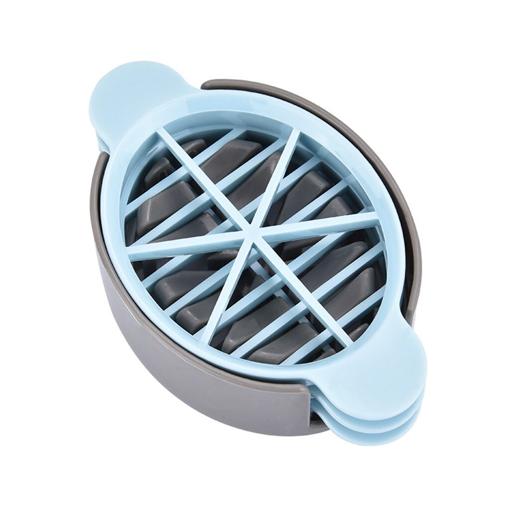 Verkoop 3in1 Koken Gereedschap Cut Multifunctionele Ei Slicer Cutter Mold Flower Edges Gereedschap Handig Ei Slice Split Apparaat