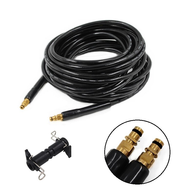 10 Meters Pressure Washer Extension Hose Pipe For Karcher K HD HDS Elitech Interskol HUTER Washer Outlet