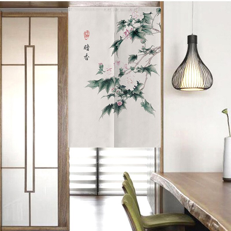 Chinese Deur Gordijn Slaapkamer Badkamer Gordijn Huishouden Keuken Partitie Gordijn Feng Shui Gordijn