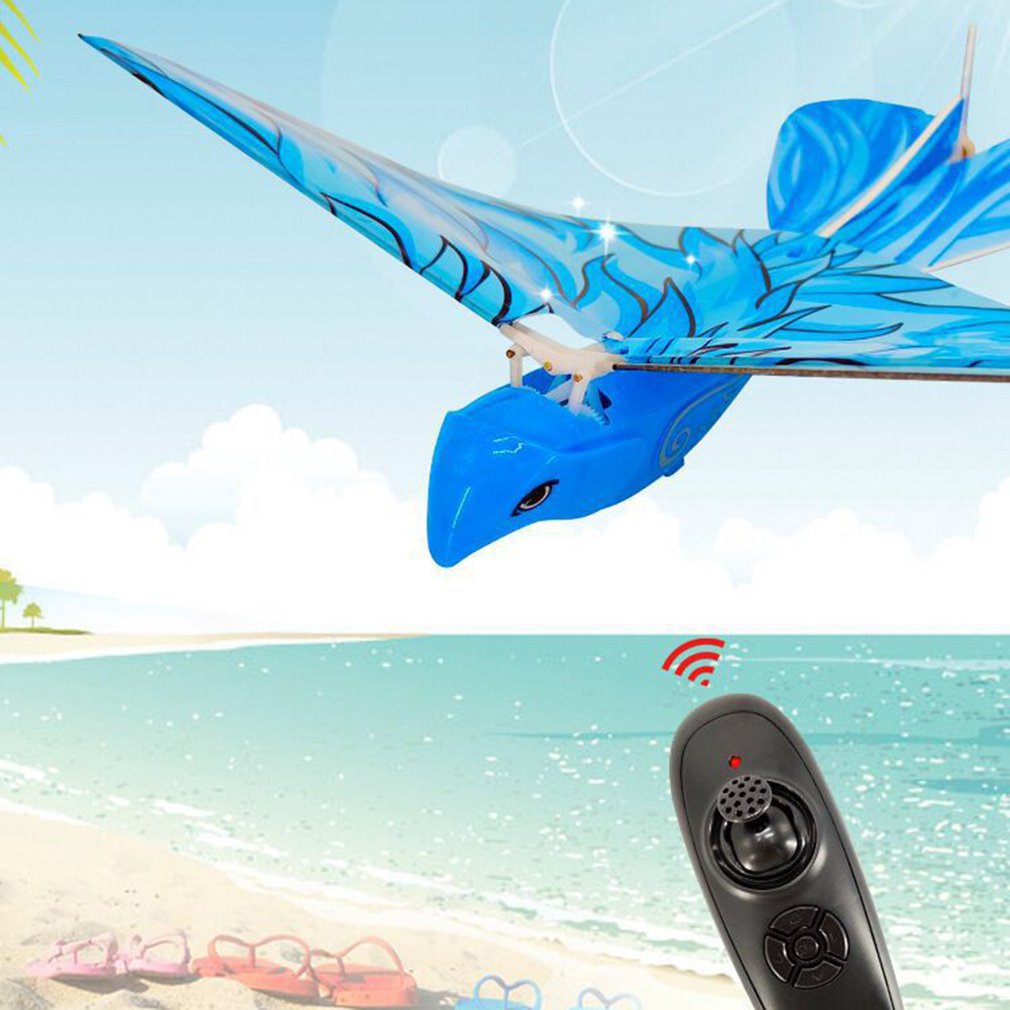 Remote Control Simulation Flying Bird 2.4G Remote Control Airplane Hand Throwing Flying Educational Toy