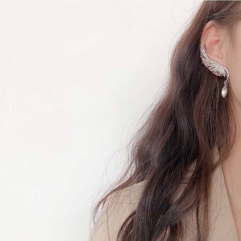 Angel Wing Oorbellen Vrouwen Meisje Mode-sieraden Accessoires