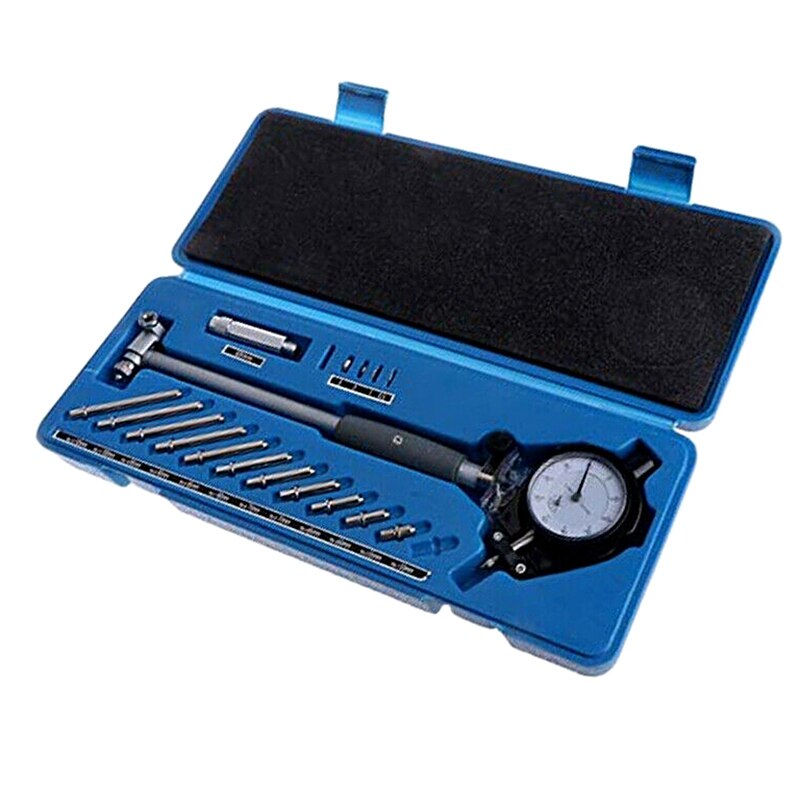 50-160X0.01 mm Inner Diameter Gauge Measuring Rod Deep Engine Hole Measurement Dial Bore Indicator Gauge
