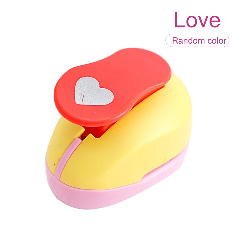 Hole Paper Craft Greeting Card Decorative Different Pattern Lever Punch DIY Art Cute Handmade For Kids Scrapbooking