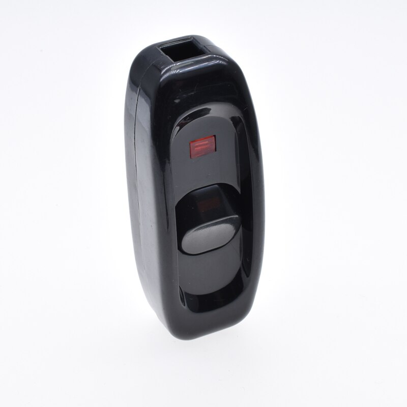 SPDT power switch control switches international KCD3 with red indicate light 3 connect prong 3 button: black