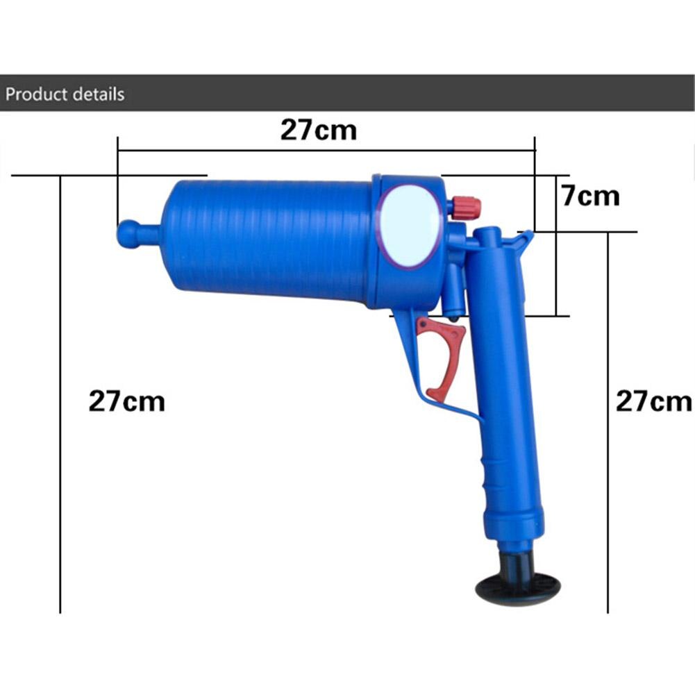 Haushalt Küche Toiletten Schlecht Kanalisation baggern Hochdruck Luft Abfluss Blaster Pumpe Kolben Waschbecken Rohr Verstopfen Entferner Reiniger Bausatz