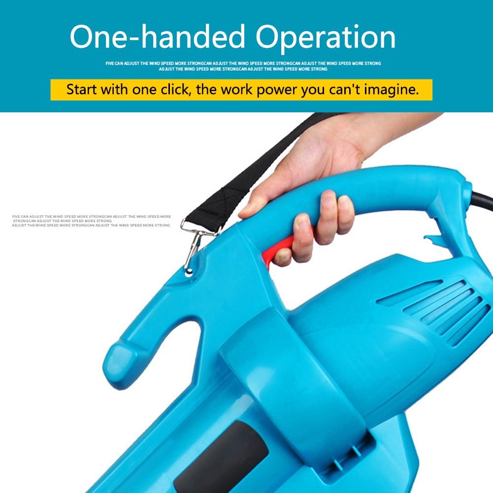 Leaf Vacuum 3 in 1 Multi-function Durable Electric Garden Leaf Blower with 45L Collection Bag Leaf Snow Mulcher