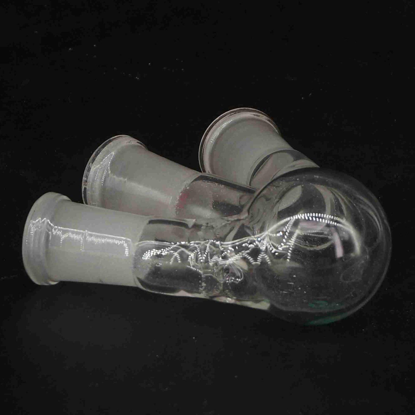 10ml 14/23 Central Branch Joint GG17 Glass 3 Necks Flask Round Bottom Laboratory