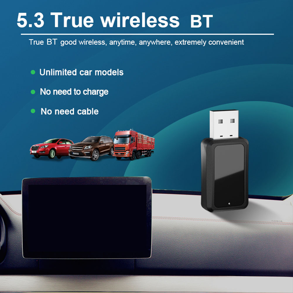 FM02 Bluetooth 5.3 Car Transmissor FM, Receptor Bluetooth do carro, Transmissor USB, Auto Acessórios