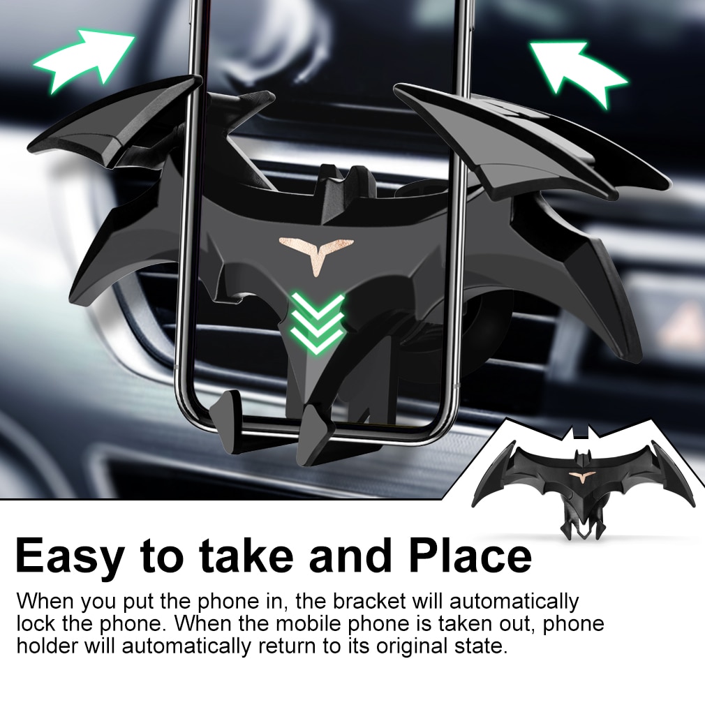 Dyr biltelefon holder til telefon i bil luftventil montering ingen magnetisk mobiltelefon holder stand universal til smartphone