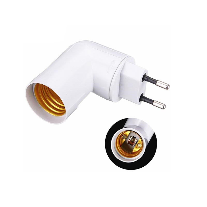 Light Base Plug In E27 Lamp Bases 180 Degree Rotating Plug Lightin... – Grandado
