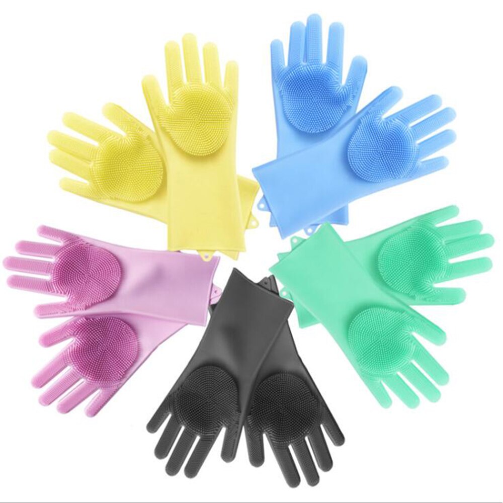 Keuken Siliconen Afwassen Handschoenen Huishoudelijke Handschoenen Antislip Wearable Keuken Handschoenen Magische Handschoenen Verdikte Handschoenen