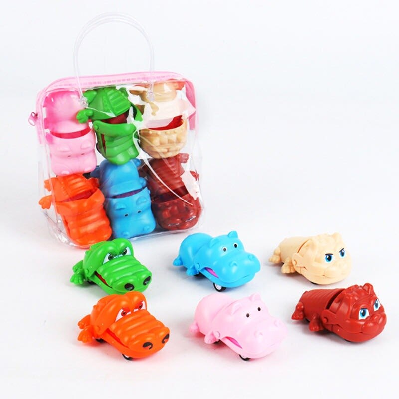 6pcs Car Model Toy Pull Back Car Toys Mobile Vehicle Fire Truck Taxi Model Kid Mini Cars Boy Toys Diecasts Toy for Children: style 4