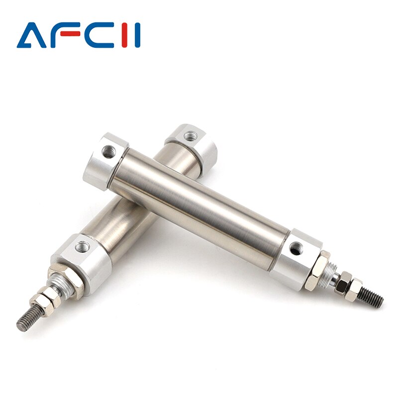Mini Doppel Wirkenden Pneumatischen Zylinder CDJ2B CDJ2B10 CDJ2B16 Hub 5/10/15/20/25/30/35/40/50 Edelstahl Kleine Luft Zylinder