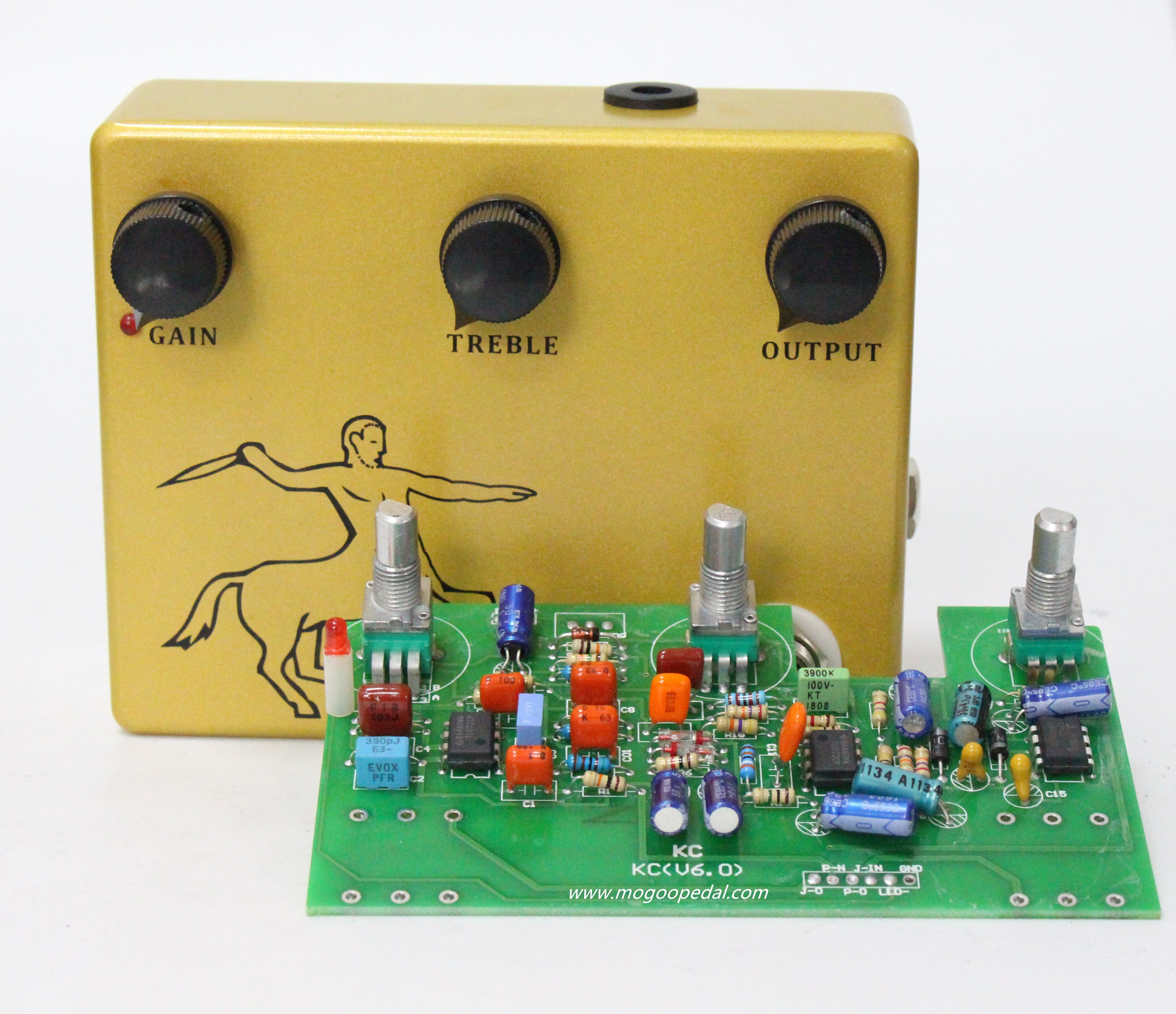 Demon TS808 Tube Screamer Overdrive Pro Vintage Electric Guitar Effect Pedal And True Bypass: KC