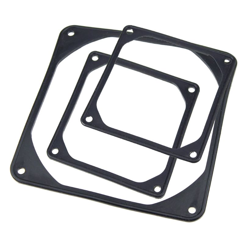 5PCS Silicone Rubber Fan Anti-Vibration Rubber Gasket Shock-proof Absorption Pad for PC Computer Case