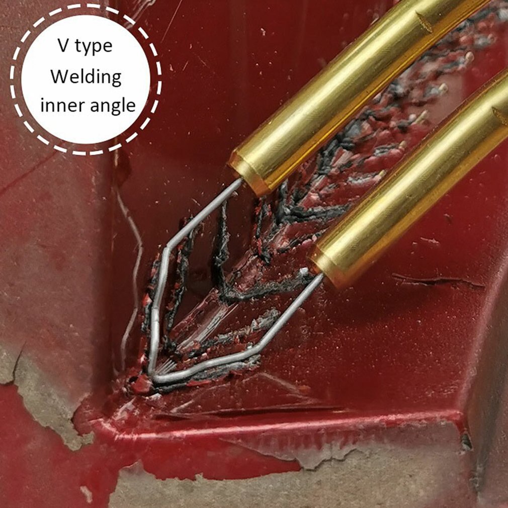 100pcs Automobile Plastic Bumper Welding Machine Repair Nails 0.8mm Stainless Steel Durable Repair Nails Machine Melt Weldin