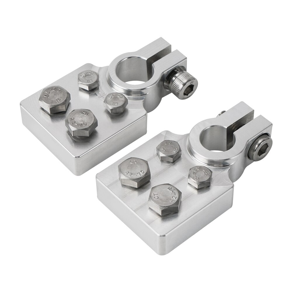 Heavy Duty Multi-Connection Marine Battery Terminals Clamps Lead Fits Standard SAE Northstar AGM35 AGM34 AGM65 AGM24F AGM27: 2x4 Connetor