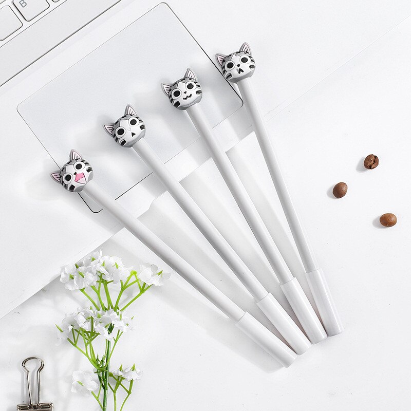 1pcs Cartoon Cactus Style Pen Out of Pencil Case Write Easy and Smooth Pencil Bag Stationery School Supplies: 326-random 1pcs