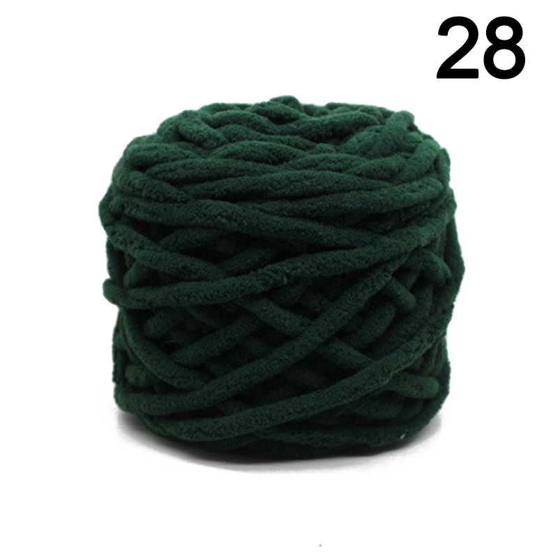 100g/Bal Chenille Breien Grof Garen Zachte Dikke Ijs Strip Lijn Hand Gehaakte Weven Sjaal Deken Draad Handwerken ambachten