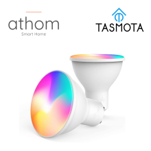 ATHOM pre Flashed TASMOTA Smart Colour Bulb ESP8285 works with Home Assistant 4.5W GU10