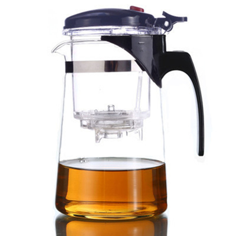 Heat Resistant Explosion-Proof Glass Teapot 500ml 750ml 1000ml Jug Water Bottle Household Canteen Coffee Pot for Kitchen