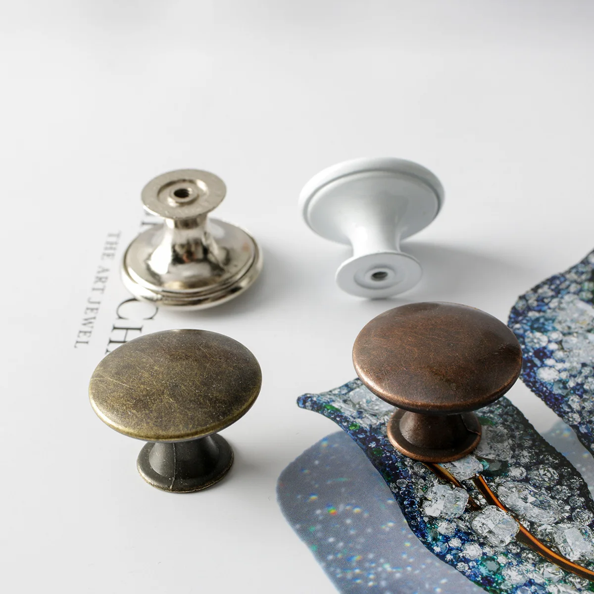 Retro Pull Griffe Bronze Ton Legierung Küche Schublade Schrank Tür Knöpfe Möbel Hardware Beschläge Schrank Griff Heißer