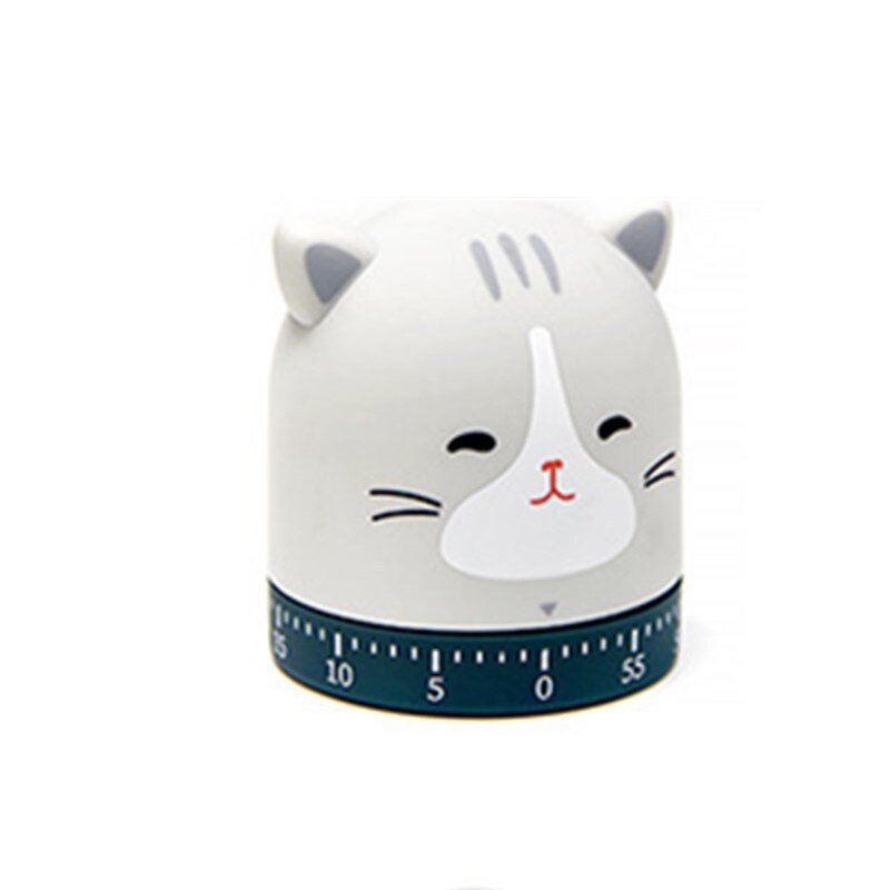 Christmas Decoration Cartoon Animal Timer Kitchen Timer Tool Halloween Christmas Party Wedding Decoration Year: cat