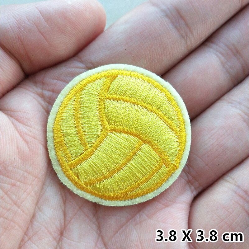 Ball Pattern Embroidery Patches For Clothes Iron on Appliques Basketball Football Stickers Embroidered Badges DIY Patch Baseball: 227