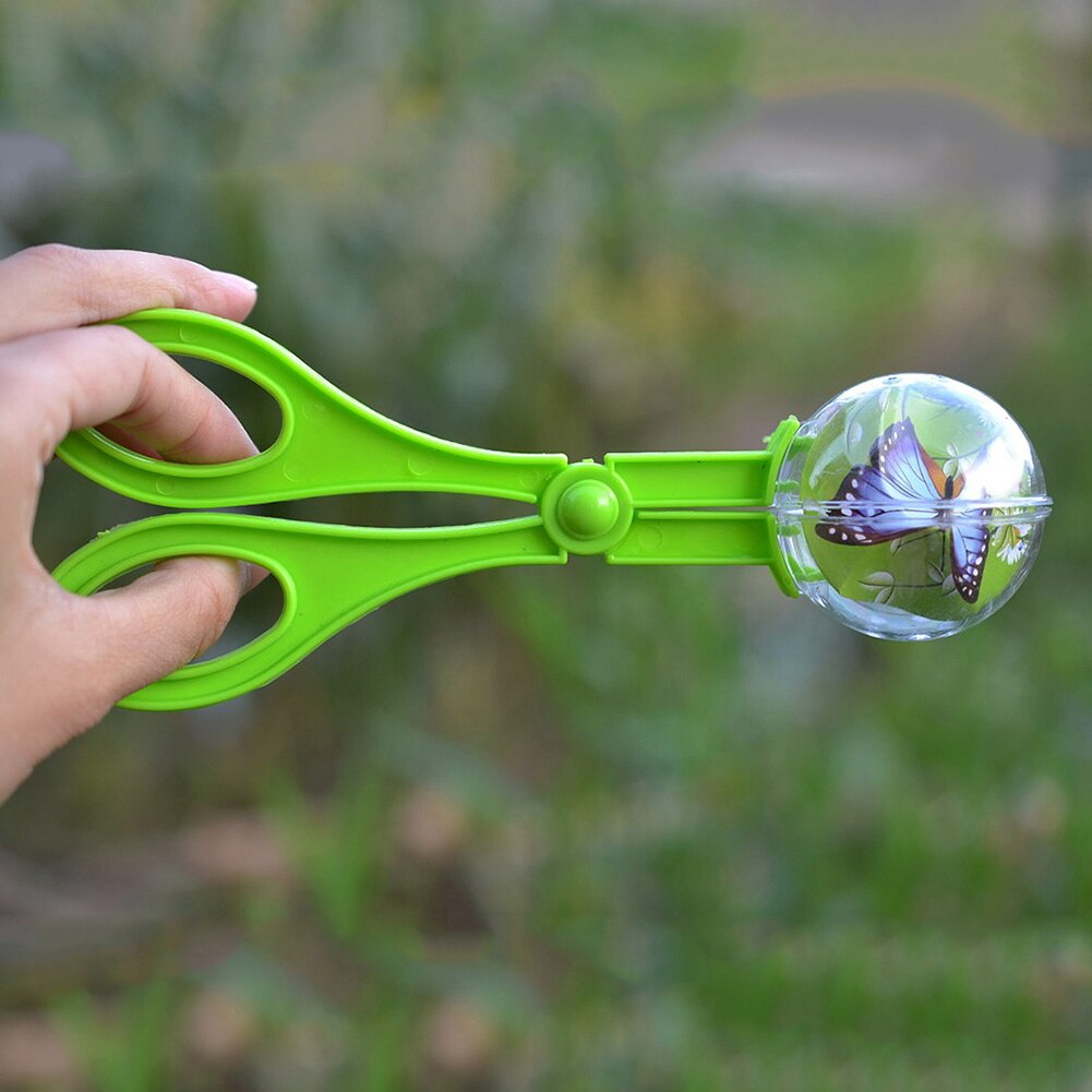 Bug Insect Catcher Schaar Tang Pincet Scooper Klem Kids Toy Schoonmaak Tool Voor Kinderen Speelgoed Handy