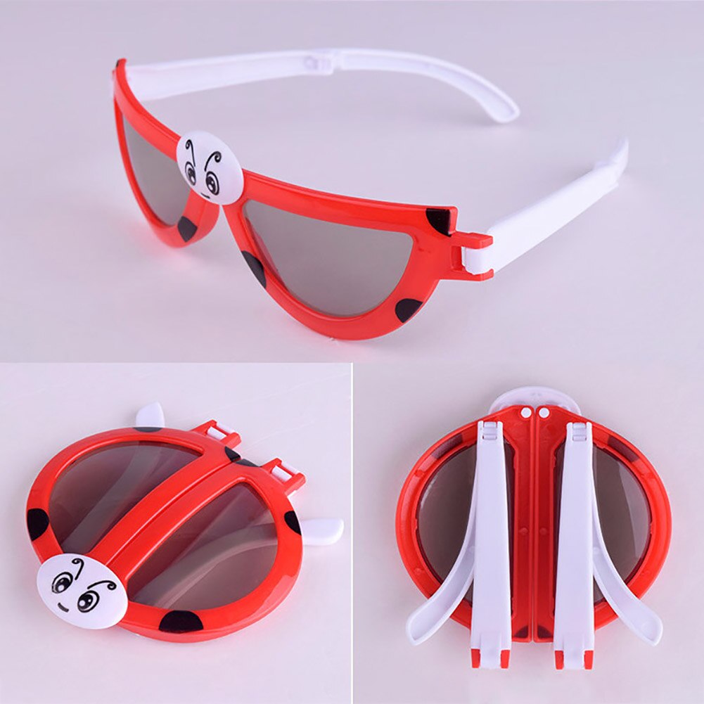 Opvouwbare Kids Outdoor Zonnebril Meisjes Jongens Bril Schattige Kind Eyewear Shades Goggles