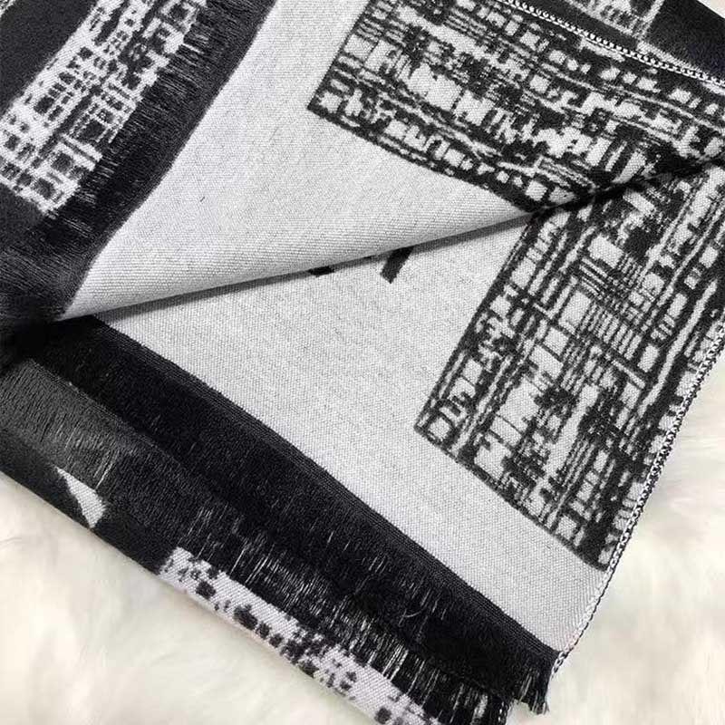 de luxe cachemire grande écharpe pour les femmes plaid doux dames châle 180*70 cm automne hiver