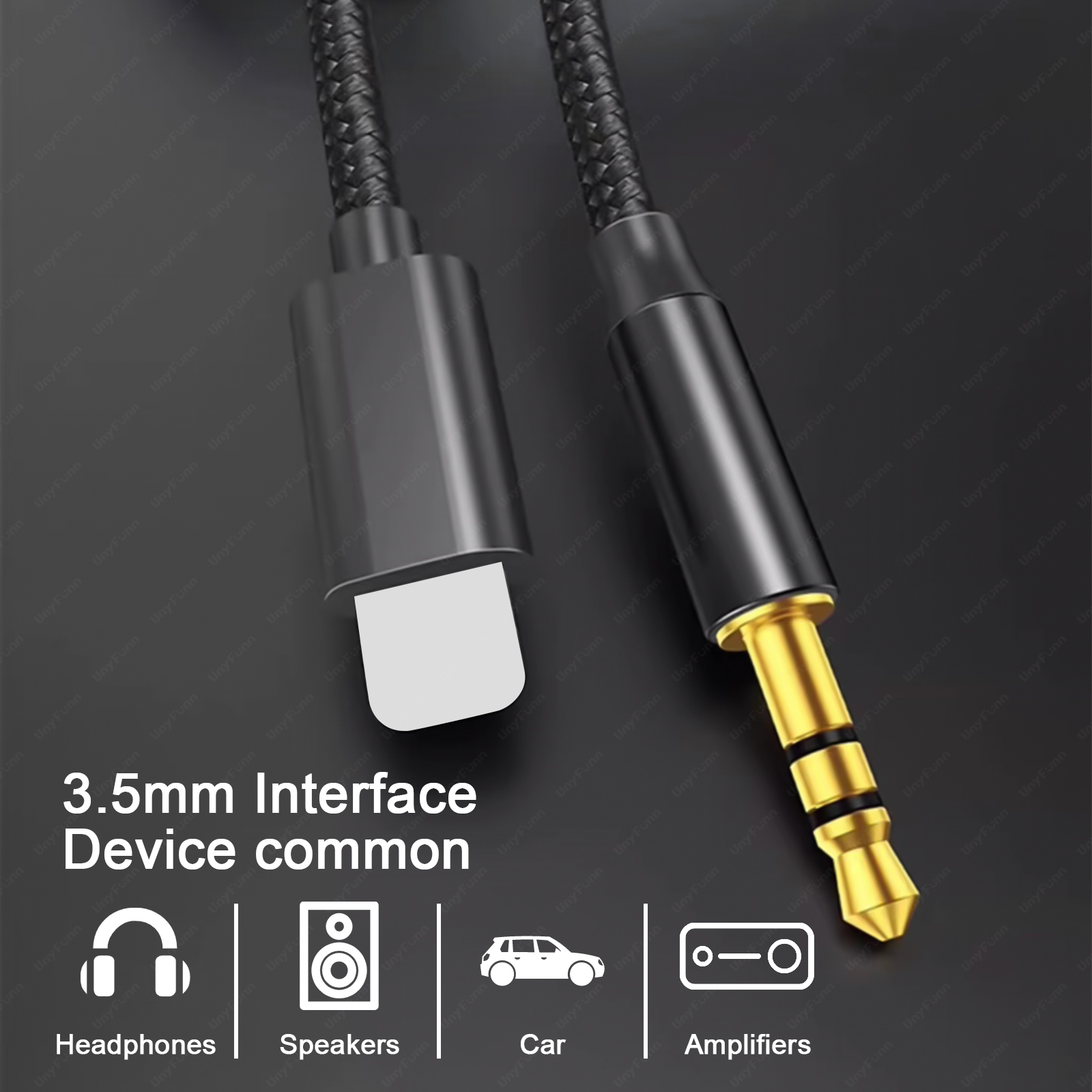 Voor iPhone Naar 3.5mm AUX Cord Audio Adapter Hi-Fi Stereo Aux Hoofdtelefoon Mannelijke Koord Auto Extra Kabel Compatibel 100 cm AUX Kabel