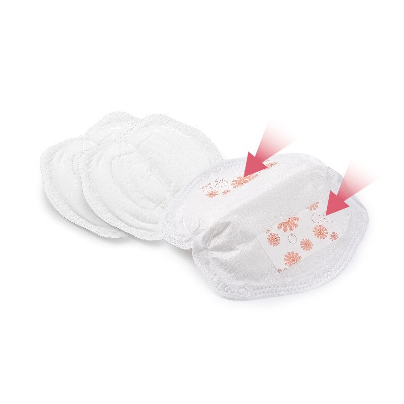 CMbear 12pcs/Pack Disposable Breast Pads Soft Absorption Material Nursing Pad For Mummy Bresat Feeding No Leakage Good