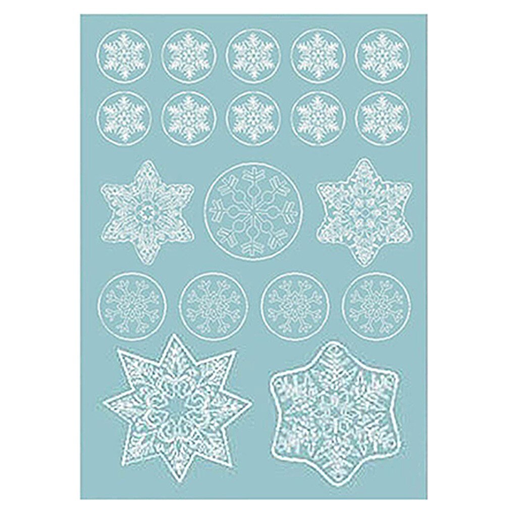 Christmas Decoration For Windows Stickers Window Background Wall Sticker Glass Removable Wallpaper Stickers Xmas Decoration
