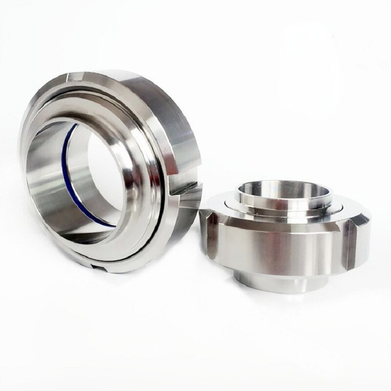 3/4 "1" 1.5 "2" 3 "4" Pijp Od Sus 304 Roestvrij Sanitaire Sms T-Draad Butt Lassen Op Socket Unie Set Pijp Montage Homebrew