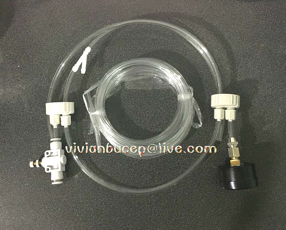 Aquarium DIY CO2 Generator System Kit with Pressure Air Flow Adjustment Water Plant Fish Tank Aquarium Co2 Valve