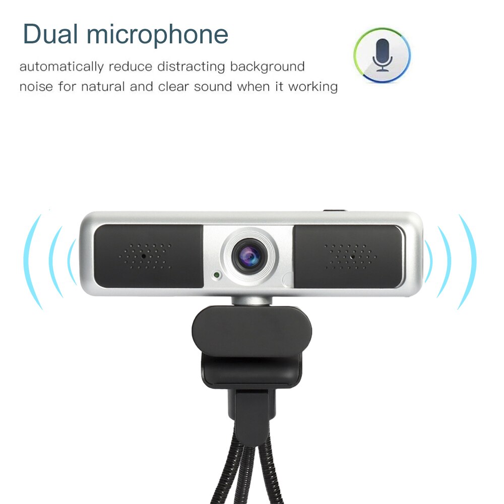 4X Zoom Webcam 4K Web Cam 2K Camara 60fps Web Pc Web Camera Met Microfoon Camera Web Voor pc Usb Camera Webcam Full Hd Webcam